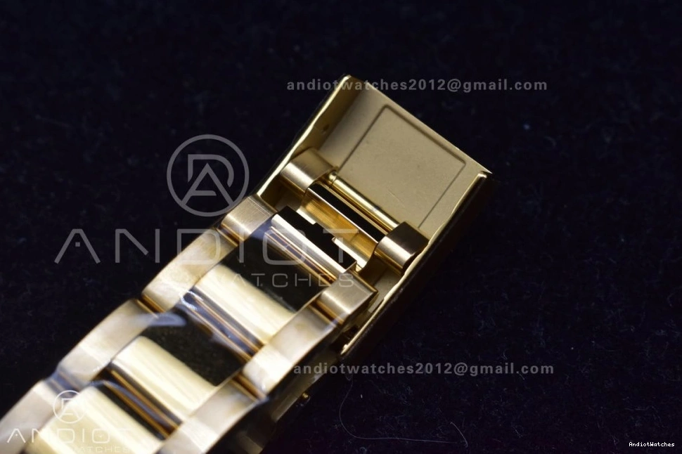 White OnTrend Best YG Daytona 743 Dial Bracelet 1:1 Edition BTF 116508 SA on 0106